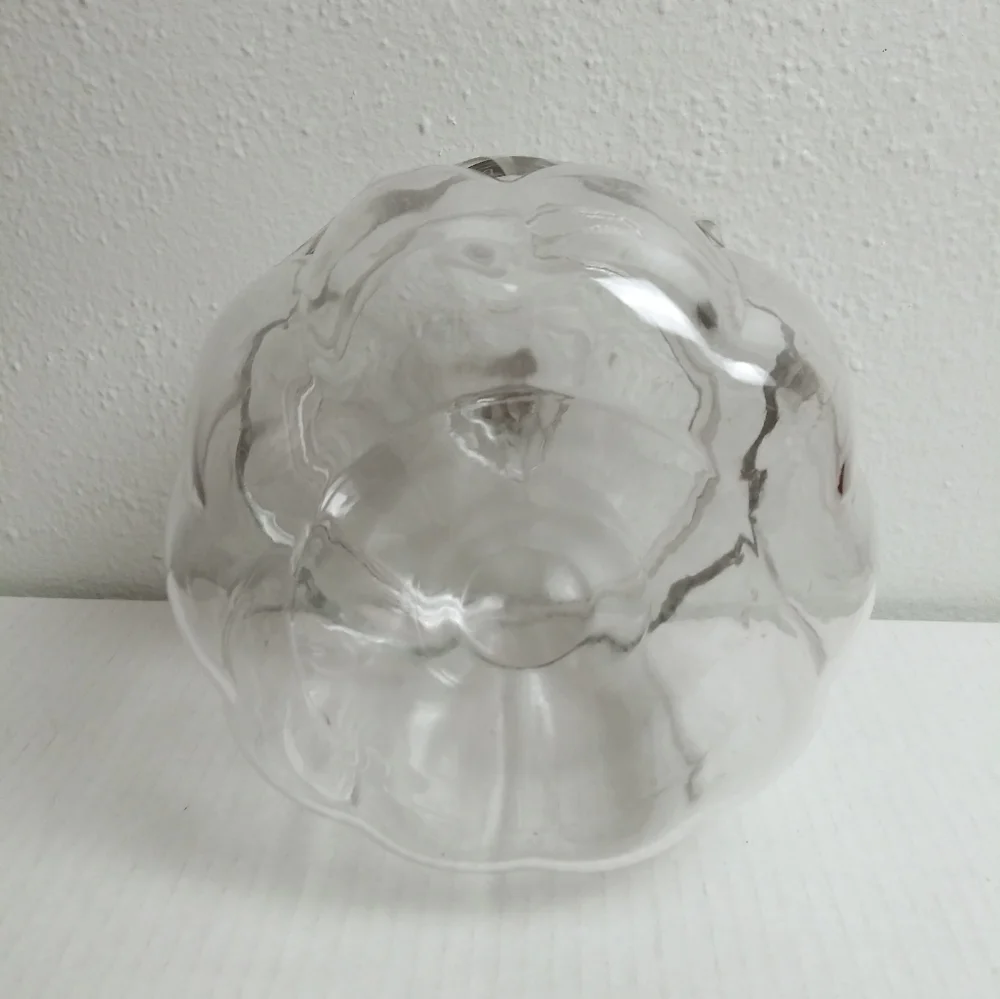 Anchor Glass Pumpkin Candy Jar Clear Glass Holiday Party